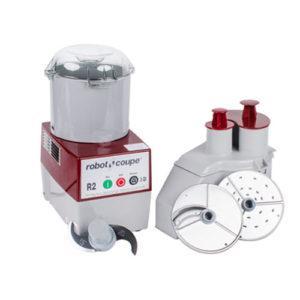 Robot Coupe R2N Continuous Feed Food Processor With 3 QT Grey Bowl