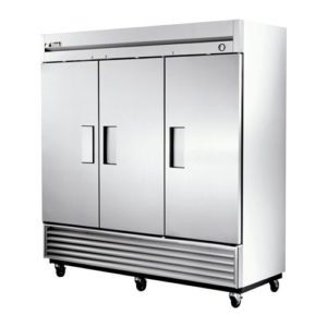 True T-72-HC 78″ 3 Door Solid Reach In Refrigerator