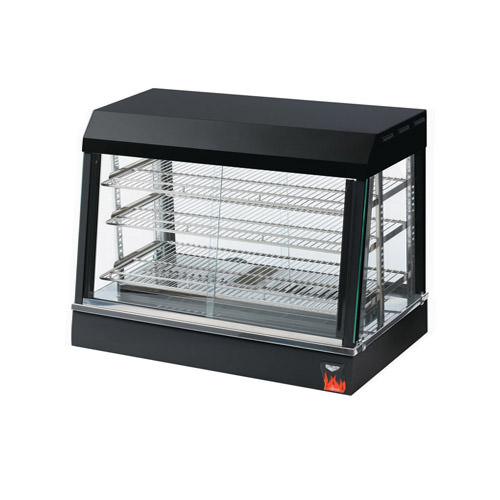 Vollrath 40733 Cayenne 26 Angled Glass Countertop Heated Display
