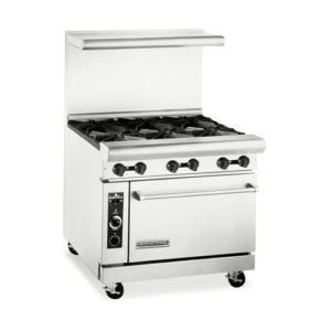 American Range AR-6 36″ Natural Gas Range With 6 Open Burner