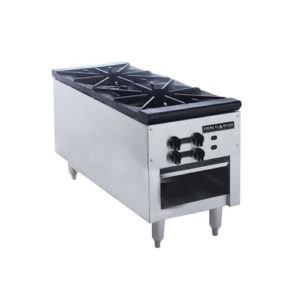 American Range SPSH-18-2 Natural Gas Double Burner Stock Pot Range