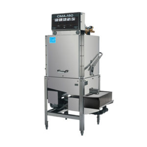 CMA 180T High Temperature 60 Racks / Hour Tall Door Type Dishwasher