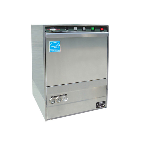 CMA UC65E High Temperature 30 Racks / Hour Undercounter Dishwasher