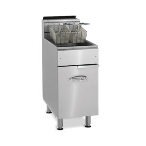 Imperial IFS-75-OP 75 Lb Floor Open Pot Natural Gas Fryer