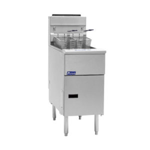 Pitco SG18-S Solstice 75 Lb High Efficiency Floor Tube Fired Natural Gas Fryer