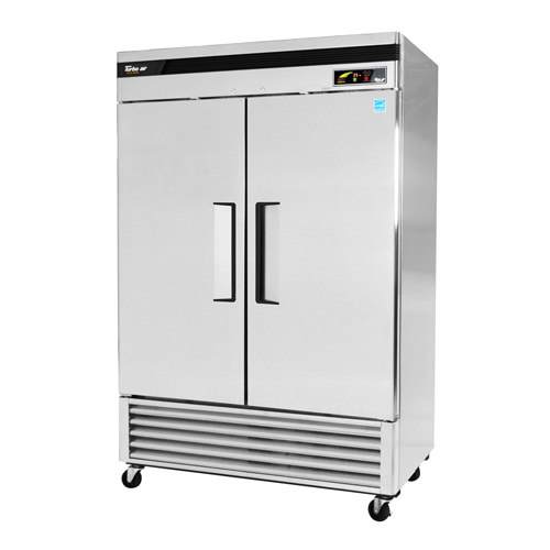 Vortex Refrigeration Freezer 2 Solid Door Commercial Stainless Steel Ft /… 49 Cu