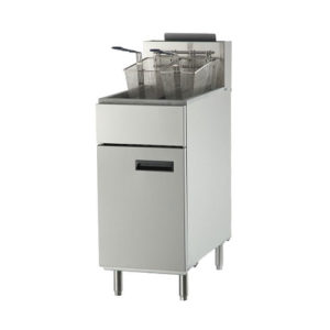 EFI RCTFS-50-N 50 Lb Floor Natural Gas Fryer