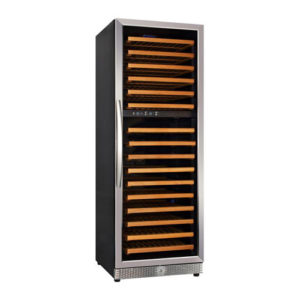 Eurodib USF168D Dual Temperature Full Size One Glass Door Wine Merchandiser