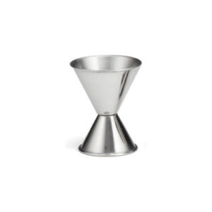 Winco J-1 1/2 Oz x 1 Oz Stainless Steel Bar Jigger