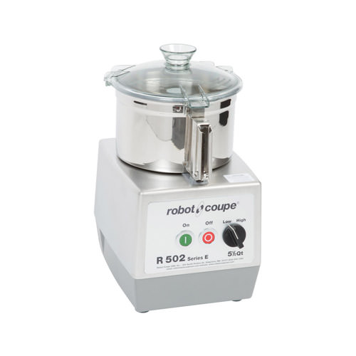 Robot Coupe R502 Continuous Feed Food Processor With 5.5 QT Stainless Steel Bowl