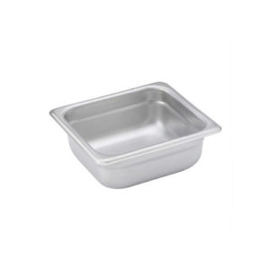 Winco SPJH-602 1/6 Size Heavy Weight Steam Table / Hotel Pan - 2 1/2
