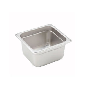 Winco SPJH-604 1/6 Size Heavy Weight Steam Table / Hotel Pan - 4