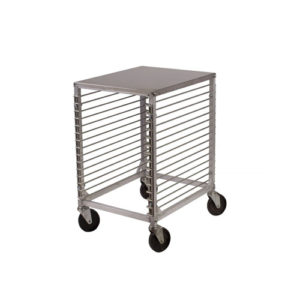 Winco ALRK-15 15 Pan Counter Height Bun Pan Rack