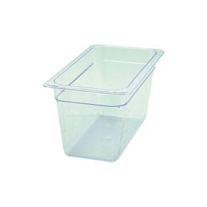 Winco SP7308 1/3 Size Polycarbonate Food Pan - 8'' Deep