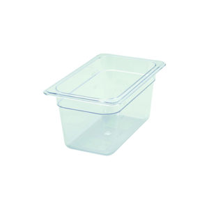 Winco SP7406 1/4 Size Polycarbonate Food Pan - 6'' Deep