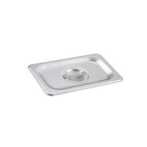Winco SPSCN 1/9” Size Stainless Steel Solid Steam Table / Hotel Pan Cover