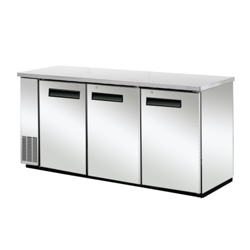 EFI CBBSDR3-72CC 72″ 3 Door Stainless Back Bar Refrigerator