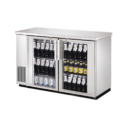 EFI CBBSGD2-60CC 60″ 2 Door Glass Stainless Back Bar Refrigerator