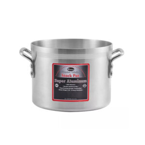 Winco AXS-40 40 Qt Super Aluminum Stock Pot
