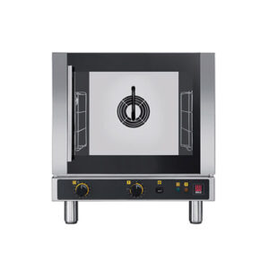 EKA EKFA412-ALUD Half Size Countertop Manual Electric Convection Oven With Humidity - 1Ph, 208V