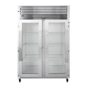 Traulsen G21010 2 Door Glass Reach In Refrigerator
