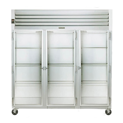 Traulsen G32010 3 Door Glass Reach In Refrigerator