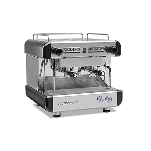 Conti Cc100 2gr Compact 2 Group Espresso Machine Vortex Restaurant Equipment