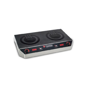 CookTek MC2502S Countertop 2 Burner Induction Cooker / Range - 240V, 5000W