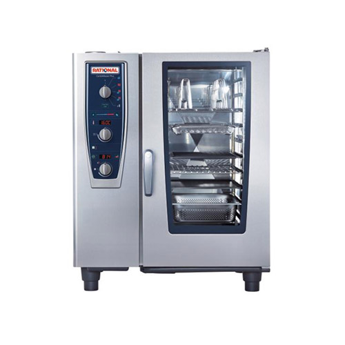 Rational CombiMaster B119106.12.202 101E 10 Pan Half Size Electric Combi Oven - 1P, 208V