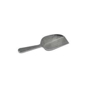 Winco ASFB-7 7 Oz Aluminum Flat Bottom Scoop