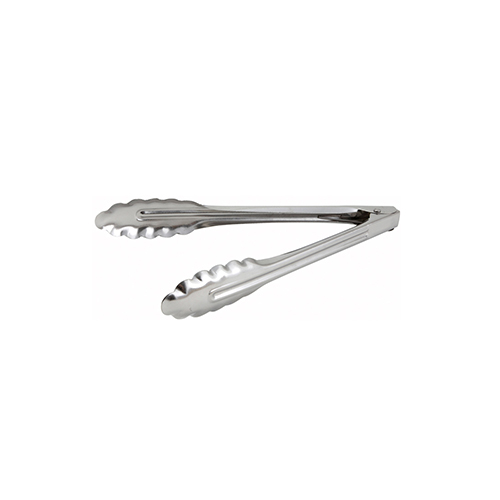 Winco UT-12, 12-Inch Heavyweight Utility Tong, Stainless Steel