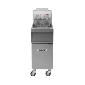 Vulcan 1GR35M 35 Lb High Efficiency Floor Tube Fired Natural Gas Fryer