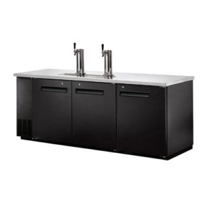 EFI CBBDD4-90CC 90″ Beer Dispenser Refrigerator With Double Tab Tower