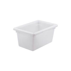 Winco PFHW-9 Half Size White Food Storage Box - 9