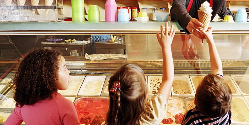 Ice Cream Shop Customer Service