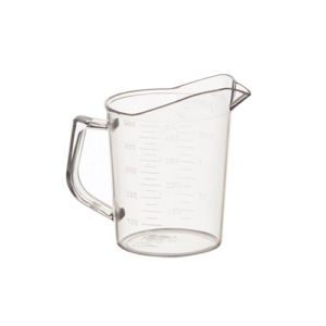 Winco PMU-50 1 Pint Polycarbonate Measuring Cup