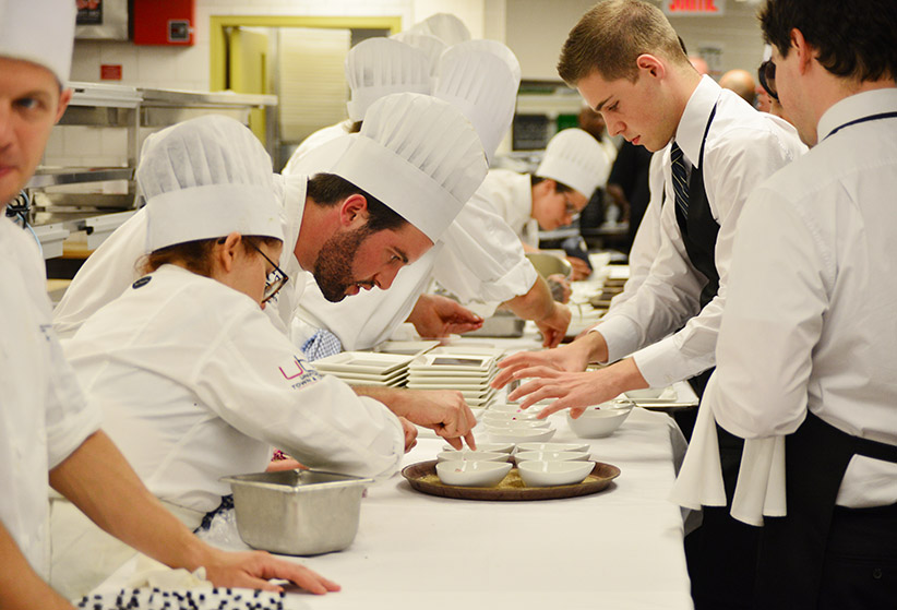 Preparing Food