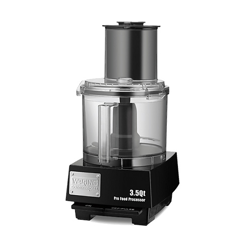 Waring Commercial Combination 4 Qt. Batch Bowl with LiquiLock® Seal System  and Continuous-Feed Food Processor