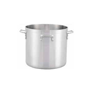 Winco ALHP-160H 160 Qt Extra Heavy Aluminum Precision Stock Pot With 4 Handles