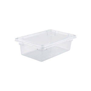 Winco PFSH-6 Half Size Clear Food Storage Box - 6