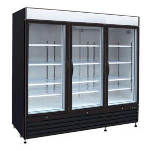 New Air NGF-182-H Three Door Glass Freezer Merchandiser