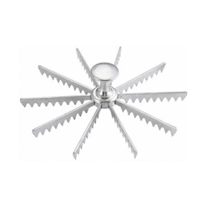 Winco APM-10 10 Cut Aluminum Cake Marker