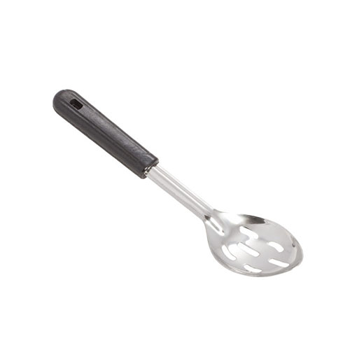 1 Winco 13 Stainless Steel Solid Basting Spoon