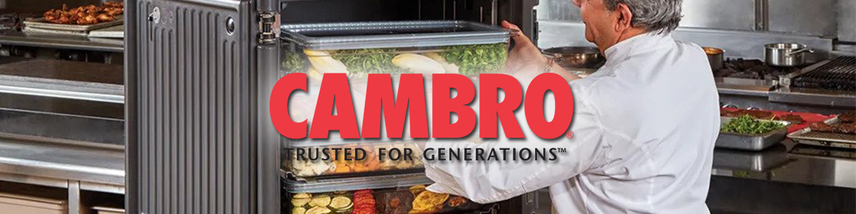 Cambro Foodservice Equipment Banner
