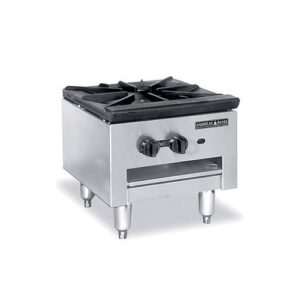 American Range SPSH-18 Propane Gas Single Burner Stock Pot Range