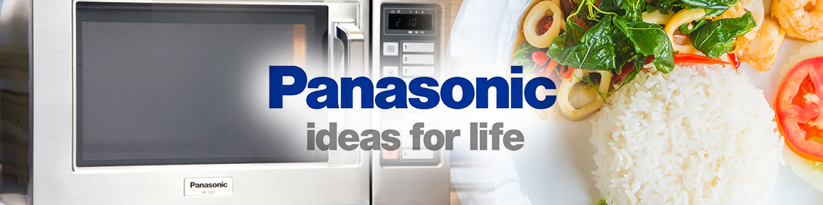 Panasonic Commercial Microwaves Banner