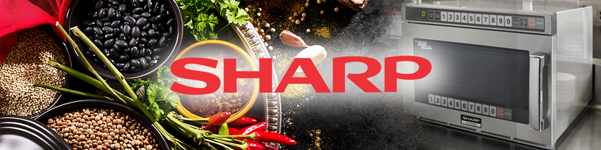 Sharp Commercial Microwaves Banner