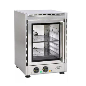 Equipex FC-280V Quarter Size Countertop Manual Electric Convection Oven