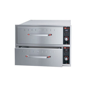 Hatco HDW-2BN Built-In Narrow Two Drawer Warmer