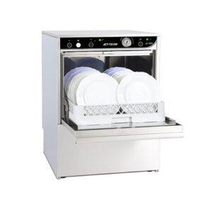 Jet Tech X-33 Low Temperature 37 Racks / Hour Undercounter Dishwasher